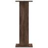 Speaker Stands 2 pcs Brown Oak - 30x30x80 cm | HipoMarket UK