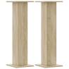 Speaker Stands 2 pcs Sonoma Oak - Durable & Stylish Design