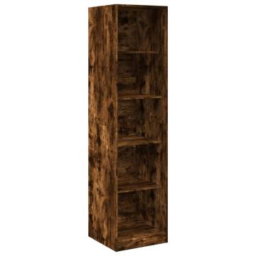 Wardrobe Smoked Oak 50x50x200 cm | Durable Engineered Wood