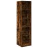 Wardrobe Smoked Oak 50x50x200 cm | Durable Engineered Wood