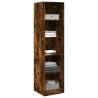 Wardrobe Smoked Oak 50x50x200 cm | Durable Engineered Wood