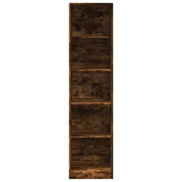 Wardrobe Smoked Oak 50x50x200 cm | Durable Engineered Wood