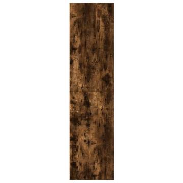 Wardrobe Smoked Oak 50x50x200 cm | Durable Engineered Wood