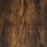 Wardrobe Smoked Oak 50x50x200 cm | Durable Engineered Wood