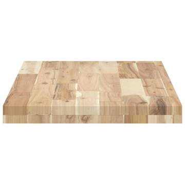 Solid Wood Acacia Table Top 100x40 cm - Durable & Unique