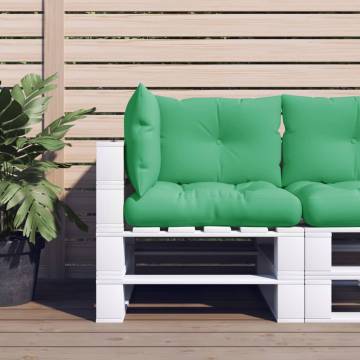 Comfortable Green Pallet Cushions - 3 pcs | HipoMarket