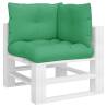 Comfortable Green Pallet Cushions - 3 pcs | HipoMarket