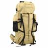 Hiking Backpack Khaki 60L - Durable & Comfortable for Outdoors