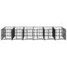 Outdoor Dog Kennel Steel 11.26 m² - Safe & Comfortable