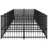 Outdoor Dog Kennel Steel 11.26 m² - Safe & Comfortable