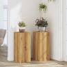  Plant Stands 2 pcs Artisian Oak 30x30x70 cm Engineered wood Colour oak Size 30 x 30 x 70 cm Quantity in Package 2 