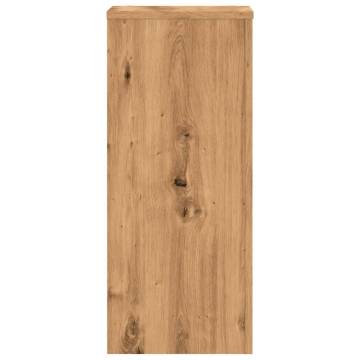 Artisian Oak Plant Stands - 2 pcs, 30x30x70 cm | HipoMarket