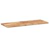 Floating Shelves 2 pcs - Solid Acacia Wood for Stylish Storage