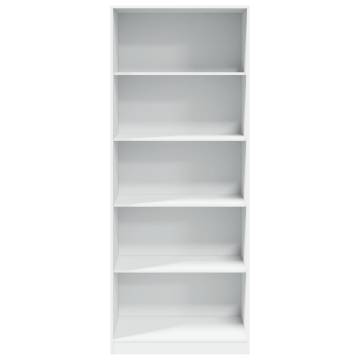 Wardrobe White 80x50x200 cm - Durable Engineered Wood