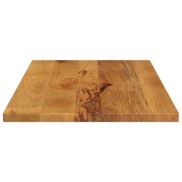 Table Top 80x70 cm - Solid Wood Mango | Hipomarket UK