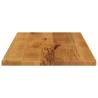 Table Top 80x70 cm - Solid Wood Mango | Hipomarket UK