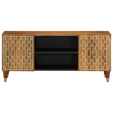 Retro TV Cabinet - Solid Mango Wood | Hipo Market