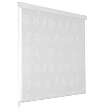 Shower Roller Blind 160x240 cm - Sea Star Design | HipoMarket