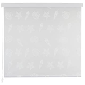 Shower Roller Blind 160x240 cm - Sea Star Design | HipoMarket