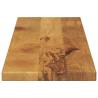 Rectangular Solid Mango Wood Table Top - 100x40 cm