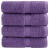  Premium Guest Towels SOLUND 4 pcs Purple 30x50 cm 600 gsm Colour purple Size 30 x 50 cm Quantity in Package 4 