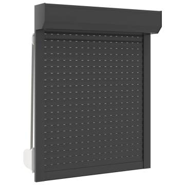 Aluminium Roller Shutter 80x100 cm Anthracite - Hipomarket