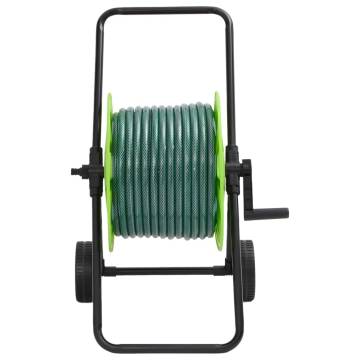 Green Hose Reel Cart with 30m PVC Hose | Hipomarket