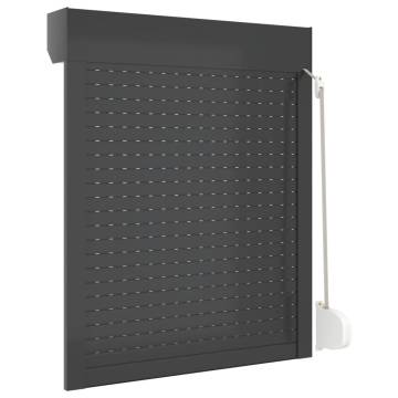 Aluminium Roller Shutter 80x100 cm Anthracite - Hipomarket