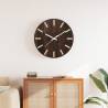 Luminous Wall Clock with Rustic Design | Ø30 cm Brown