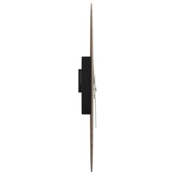 Luminous Wall Clock with Rustic Design | Ø30 cm Brown