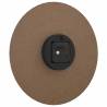 Luminous Wall Clock with Rustic Design | Ø30 cm Brown