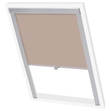 Blackout Roller Blind Beige CK02 - Velux Compatible