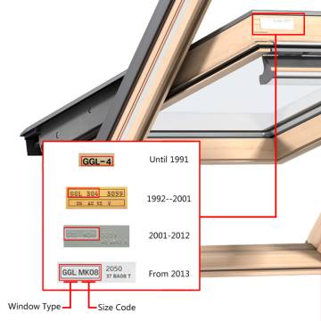 Blackout Roller Blind Beige CK02 - Velux Compatible