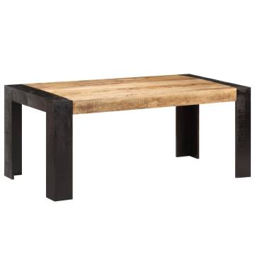 Solid Mango Wood Dining Table 180x90 cm - Unique & Durable