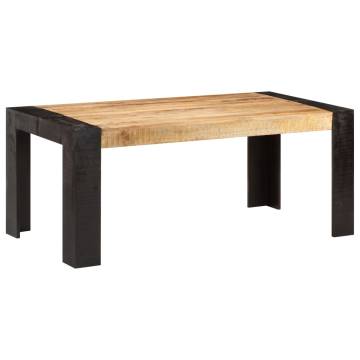 Solid Mango Wood Dining Table 180x90 cm - Unique & Durable