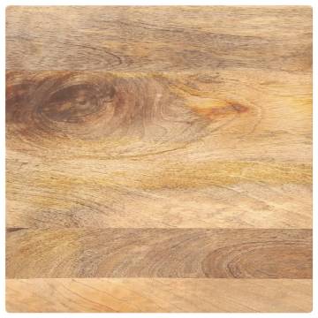 Table Top 50x50 cm - Solid Mango Wood | HipoMarket UK