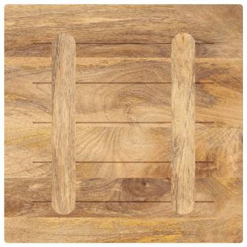 Table Top 50x50 cm - Solid Mango Wood | HipoMarket UK