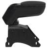 Universal Car Armrest - Adjustable Black Storage Solution