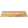 Solid Mango Wood Table Top 70x50x2.5 cm - Rustic & Stylish