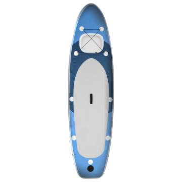 Inflatable Stand Up Paddle Board Set - Sea Blue | 360x81x10 cm