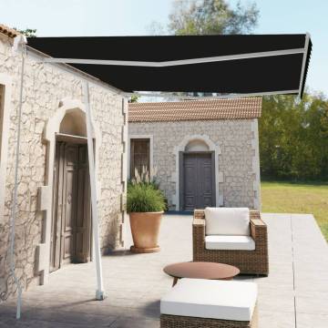 Freestanding Manual Retractable Awning 300x250 cm - Anthracite