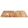 Solid Wood Acacia Table Top 60x50 cm - Durable & Stylish