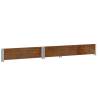 Pallet Collar Brown 120x80 cm - Solid Pine Wood Storage Solution