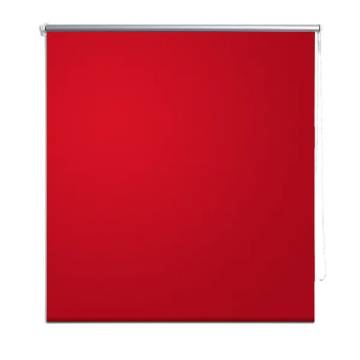 Red Roller Blind Blackout 40x100 cm - Light Control Solution