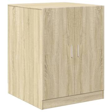 Washing Machine Cabinets 2 pcs - Sonoma Oak Engineered Wood