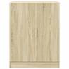 Washing Machine Cabinets 2 pcs - Sonoma Oak Engineered Wood