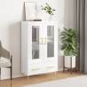 Highboard High Gloss White - Modern Storage Solution | HipoMarket