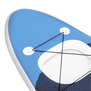 Inflatable Stand Up Paddle Board Set - Sea Blue | 360x81x10 cm