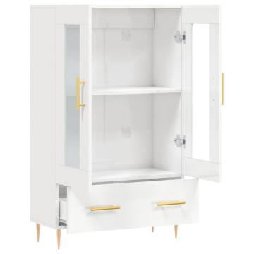 Highboard High Gloss White - Modern Storage Solution | HipoMarket