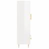 Highboard High Gloss White - Modern Storage Solution | HipoMarket